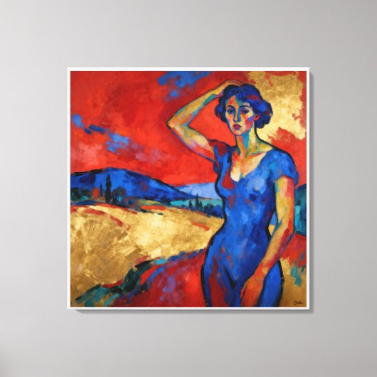 Fauvismo キャンバスプリント (正面)