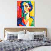 Fauvismo キャンバスプリント (インサイチュ (寝室))