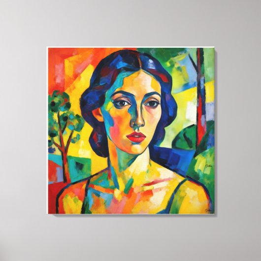 Fauvismo キャンバスプリント (正面)
