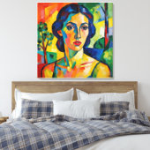 Fauvismo キャンバスプリント (インサイチュ (寝室))