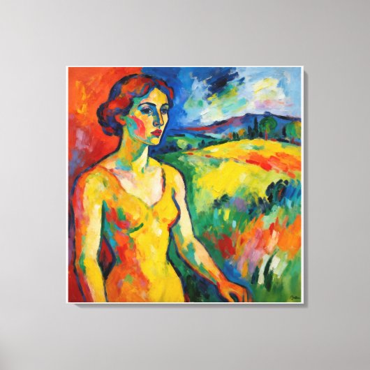 Fauvismo キャンバスプリント (正面)