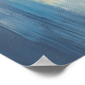 Fauvist Cat in Sunlit Window – カスタマイズ可能な落ち着き ポスター (角)