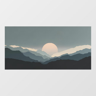 Fauvist Horizon | Charcoal Moon ADA 90-P タンク ウィンドウサイン