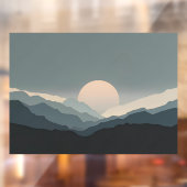 Fauvist Horizon | Charcoal Moon ADA Mini M タンク ウィンドウサイン (シート2)