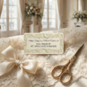 Faux Bas-Relief  Wedding Return Address Labels ラベル