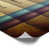 Faux Book Spines Volumes Of Books ポスター (角)