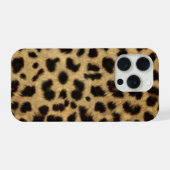 Faux Cheetah Skin iPhoneケース (裏面横)