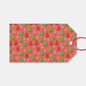 Faux Cookies in Clay Christmas Gift Wrap ギフトタグ (正面(横))