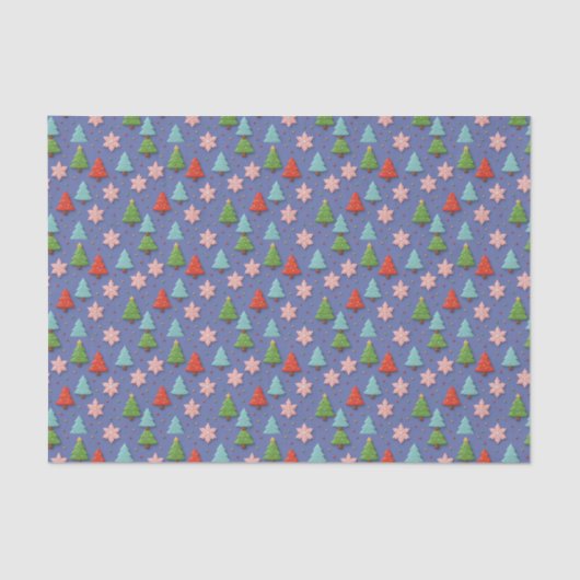 Faux Cookies in Clay Christmas Tissue Paper 薄葉紙 (正面)