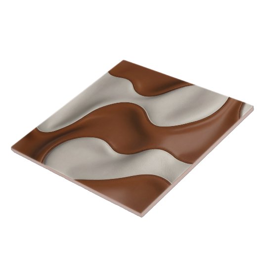 Faux Cow Leather Popular Luxury Elegant Collection タイル (側面)