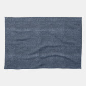 Faux Denim Blue Jean キッチンタオル (横)