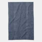 Faux Denim Blue Jean キッチンタオル (縦)