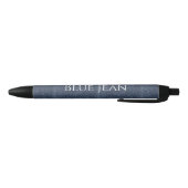 Faux Denim Blue Jean 黒ボールペン (ボトム)