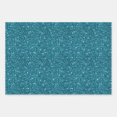 Faux Glitter Wrapping Paper Sheets ラッピングペーパーシート (正面3)