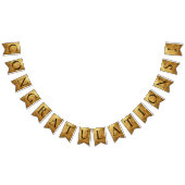 Faux Gold CONGRATULATIONS! sparkling Party バンティングフラッグ (全)
