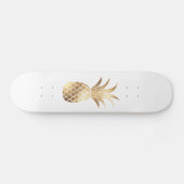 Faux Gold Pineapple Skateboard スケートボード (横)