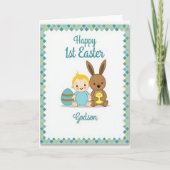 Faux Gold Springtime Friends Card カード (正面)