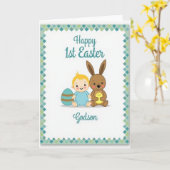 Faux Gold Springtime Friends Card カード (黄色い花)