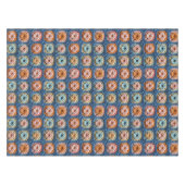 Faux Granny Square Crochet Pattern  テーブルクロス (正面(横))