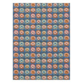 Faux Granny Square Crochet Pattern  テーブルクロス (正面)