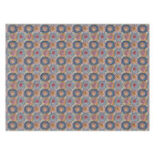 Faux Granny Square Crochet Pattern  テーブルクロス (正面(横))