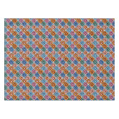 Faux Granny Square Crochet Pattern  テーブルクロス (正面(横))