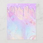 Faux iridescent elegant design チラシ (裏面)