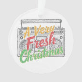 Faux Knit Style Music Lovers' オーナメント (正面)