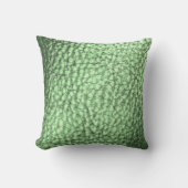 Faux Leather Mermaid Green クッション (正面)