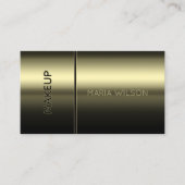 Faux mascara brush makeup Business Card 名刺 (正面)