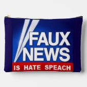 Faux News アクセサリーポーチ (正面)