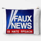 Faux News アクセサリーポーチ (裏面)