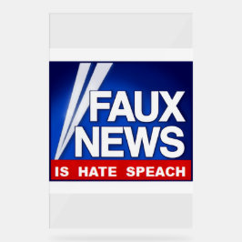 Faux News  アクリルサイン