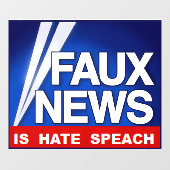 Faux News  ウィンドウサイン (シート)