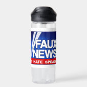 Faux News ウォーターボトル (背面)