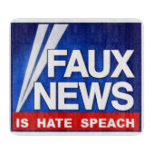 Faux News カッティングボード (正面)