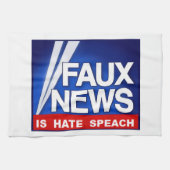 Faux News キッチンタオル (横)