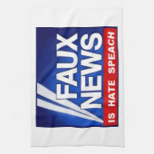 Faux News キッチンタオル (縦)