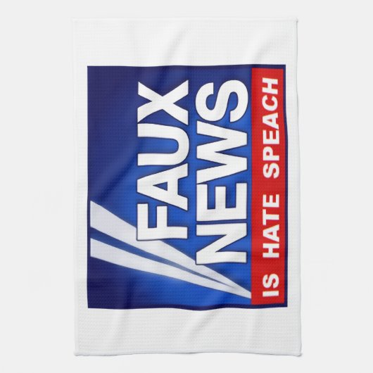 Faux News キッチンタオル (縦)