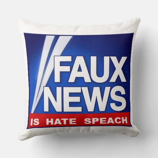 Faux News クッション (裏面)