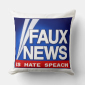 Faux News クッション (正面)