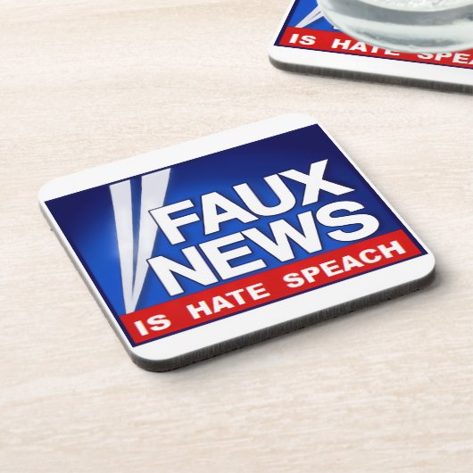 Faux News コースター (左側)