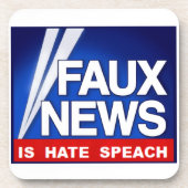 Faux News コースター (正面)