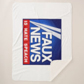 Faux News シェルパブランケット (正面)