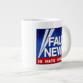 Faux News ジャンボコーヒーマグカップ (正面右)