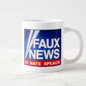 Faux News ジャンボコーヒーマグカップ (右)