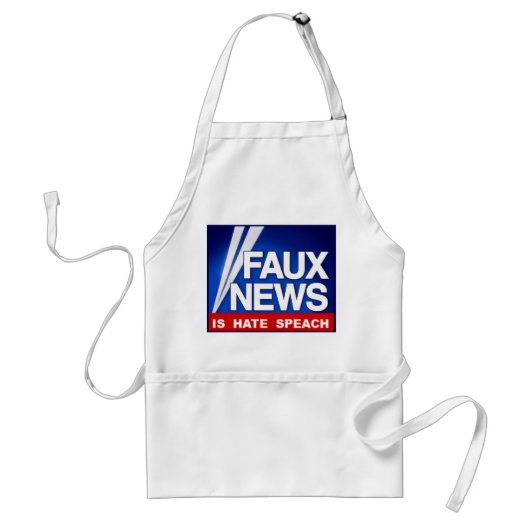 Faux News スタンダードエプロン (正面)