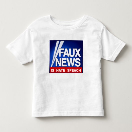 Faux News トドラーTシャツ (正面)