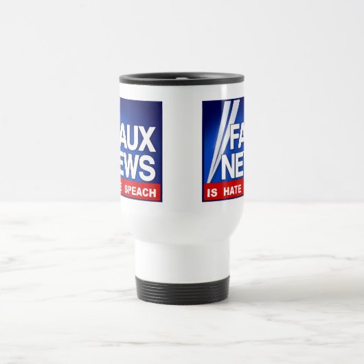 Faux News トラベルマグ (中央)