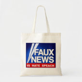 Faux News トートバッグ (正面)